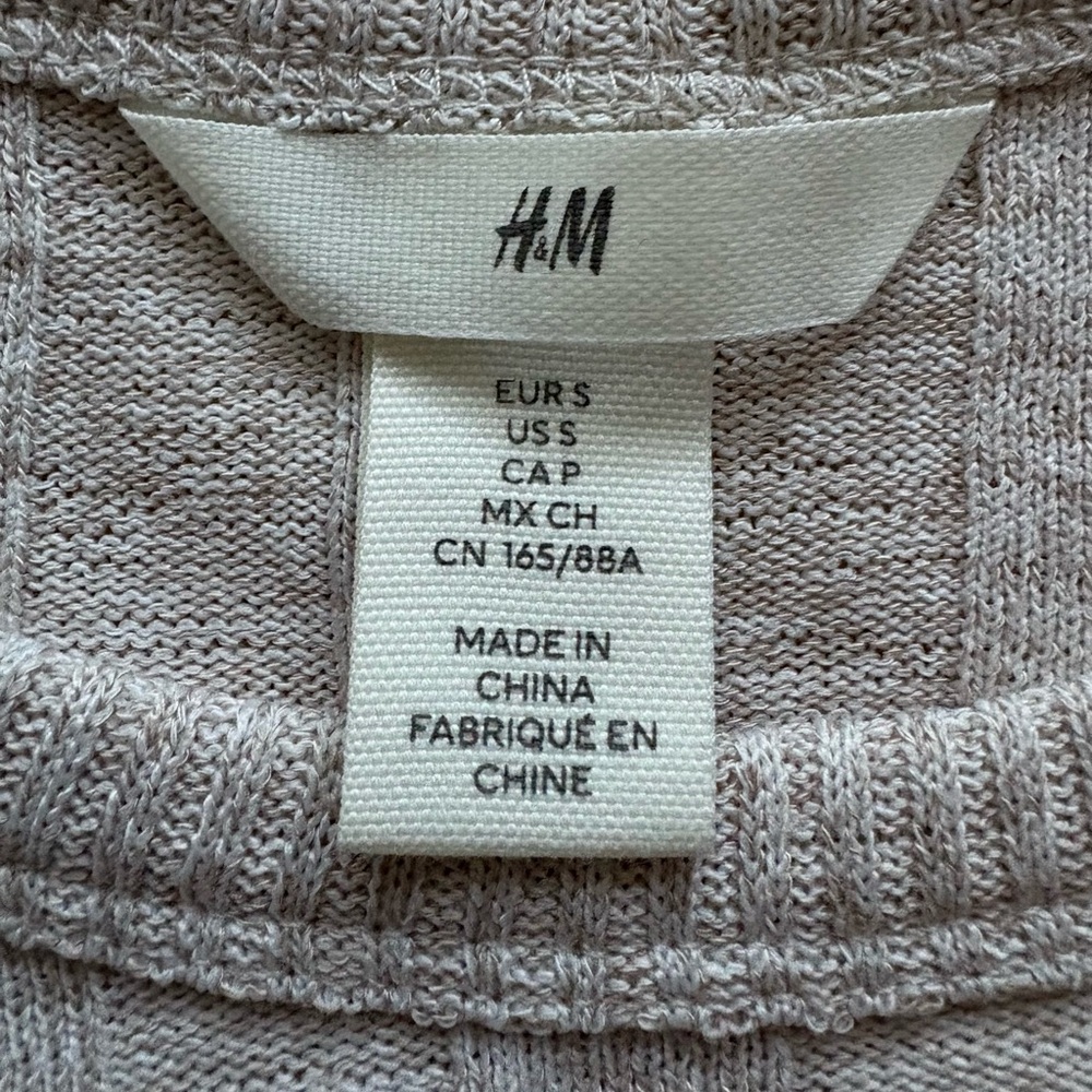 H&M Ribbed Women’s Shirt - Picture 3 of 4